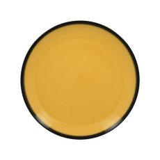RAK Porcelain RAK Talíř mělký kulatý 27 cm, žlutá | RAK-LENNPR27NY