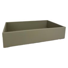 TOMGAST T-Collection box akryl, khaki, 530x325x75 mm