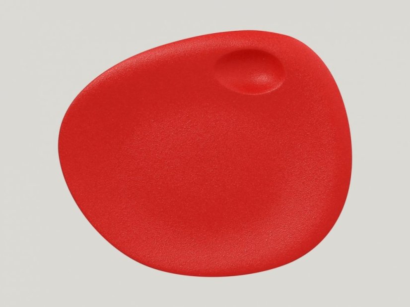 RAK Porcelain RAK Talíř s důlkem 31 × 26,5 cm, světle červená | RAK-NFNBFP31BR RAK Porcelain RAK Talíř s důlkem 31 × 26,5 cm, světle červená | RAK-NFNBFP31BR