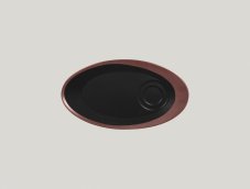 RAK Porcelain RAK Antic oválný podšálek pro MAGICU23/MAGICU09, bronzový | RAK-MAGISA29BB