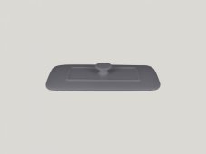 RAK Porcelain RAK Chef's Fusion poklice pro obdélný pekáč 20 × 10 cm, šedá | RAK-CFRT20GYLD