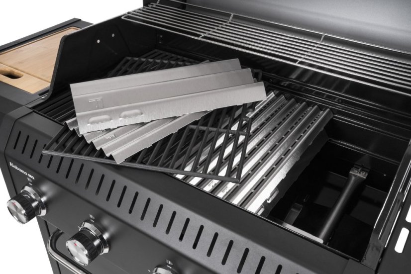 Plynový gril G21 Alabama Black BBQ Premium Line, 5 hořáků + zdarma redukční ventil