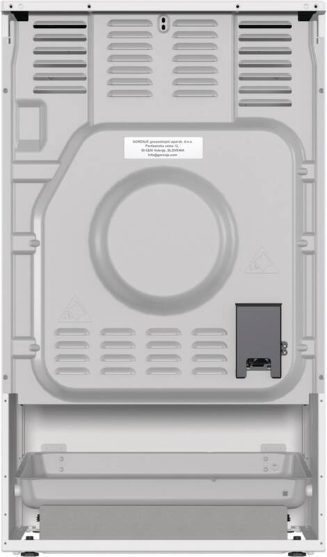 Elektrický sporák Gorenje GECS5C70WA