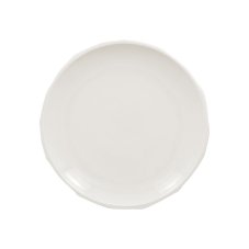 RAK Porcelain RAK Talíř řezaný mělký 24 cm – bílá | RAK-STCP24OC18