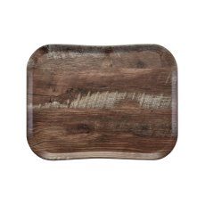 Cambro Wood podnos 33 × 43 cm, tmavý dub