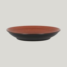RAK Porcelain RAK Trinidad talíř hluboký pr. 28 cm, hnědý | RAK-TRNNDP28BW