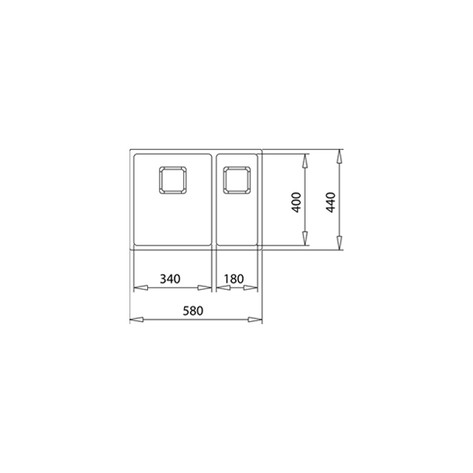 Teka FLEXLINEA RS15 2B 580 X