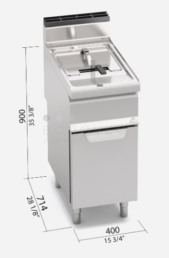 Plynová fritéza Bertos GL15M