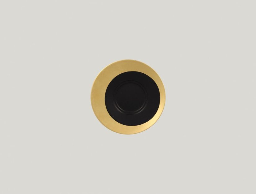RAK Porcelain RAK Antic podšálek pro MAGICU23, zlatý | RAK-MAGISA17GB