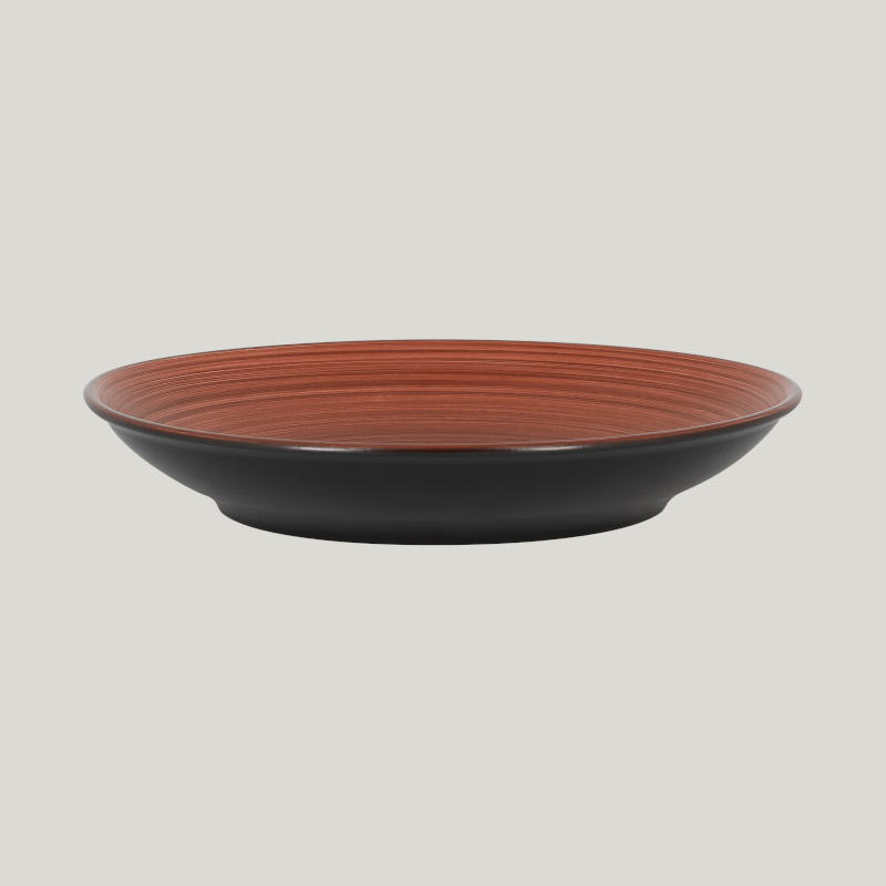 RAK Porcelain RAK Trinidad talíř hluboký pr. 28 cm, hnědý | RAK-TRNNDP28BW RAK Porcelain RAK Trinidad talíř hluboký pr. 28 cm, hnědý | RAK-TRNNDP28BW