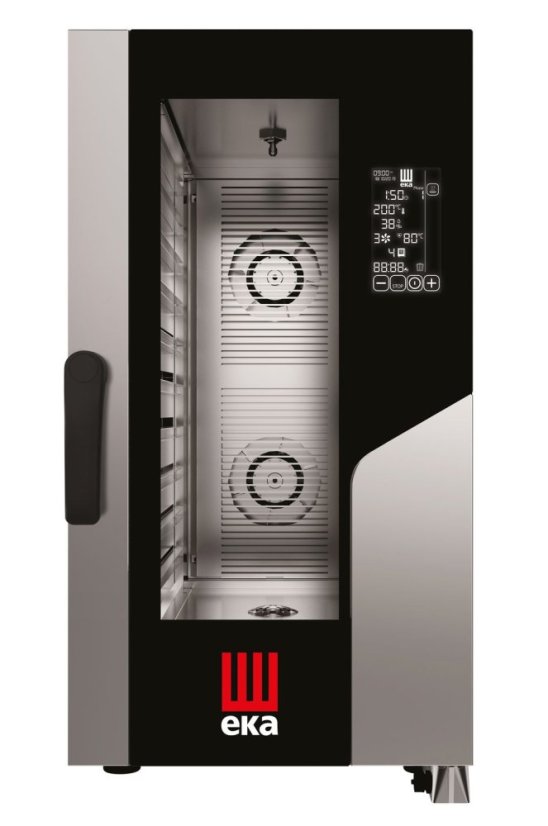 Konvektomat Millennial Black Mask Gastro Compact 10×GN 1/1 - elektrický řízený, Tecnoeka, 400V/15400W, 500x930x(H)970mm Konvektomat Millennial Black Mask Gastro Compact 10×GN 1/1 - elektrický řízený, Tecnoeka, 400V/15400W, 500x930x(H)970mm