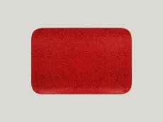 RAK Porcelain RAK Talíř obdélníkový 33 × 22 cm – červená | RAK-RBAURPW33