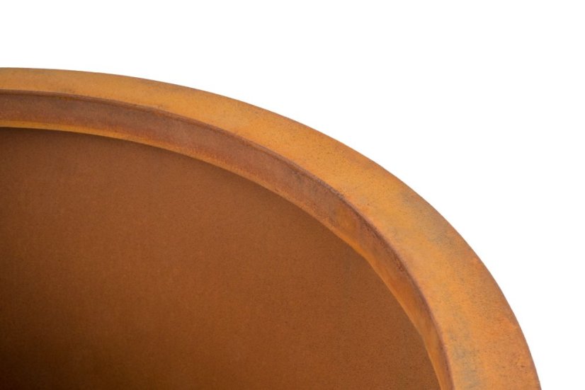 Květináč G21 Corten Round, 55 x 75 x 55 cm