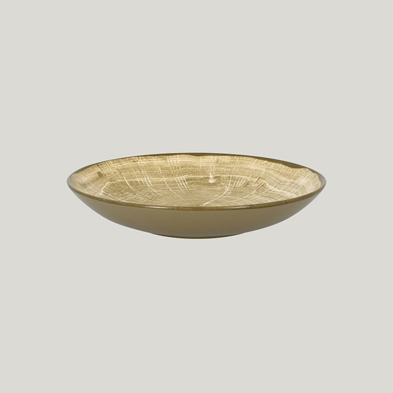 RAK Porcelain RAK Woodart talíř hluboký pr. 23 cm – mechově zelená | RAK-WDBUBC23MG RAK Porcelain RAK Woodart talíř hluboký pr. 23 cm – mechově zelená | RAK-WDBUBC23MG