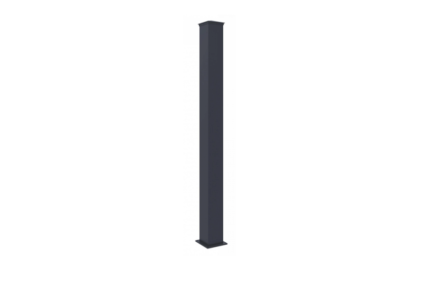 Sloupek G21 pro branku a bránu 15x171 cm s patkou, antracitový