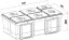 Sinks JAZZ 900 4x15 l + 3x7 l