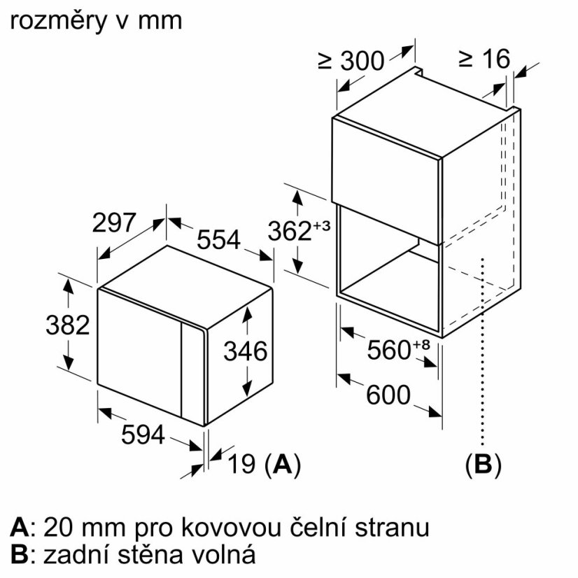 Mikrovlnná trouba Bosch BFL520MW0