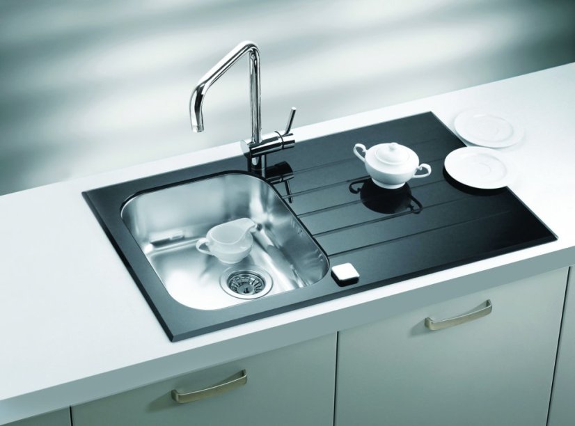 Alveus GLASSIX 10 ČERNÝ, 860x500x190 F