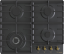 Plynová varná deska Gorenje GW642CLB