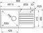 Franke BCX 211-86/2 Nerez