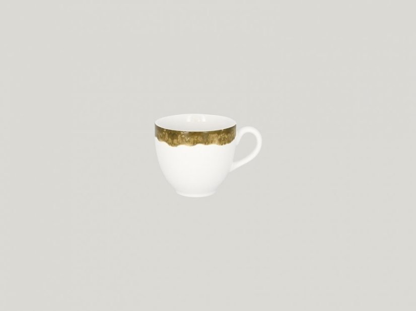 RAK Porcelain RAK Woodart šálek na kávu 28 cl – mechově zelená | RAK-WDCLCU28MG RAK Porcelain RAK Woodart šálek na kávu 28 cl – mechově zelená | RAK-WDCLCU28MG