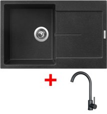Sinks ULTIMA 790 Granblack + ARCO černá matná