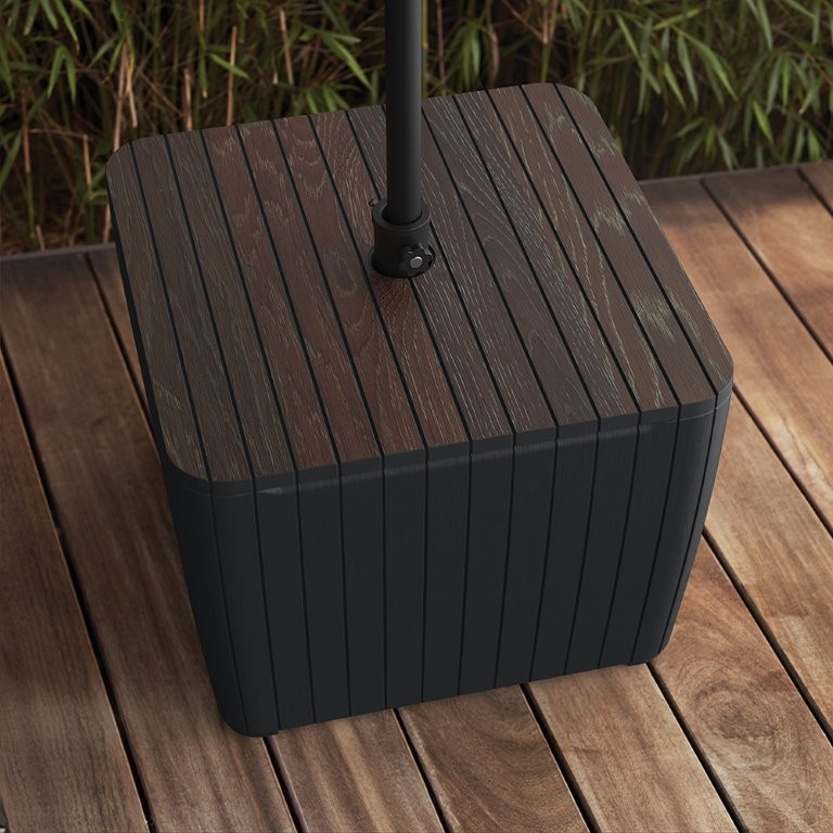 Zahradní stůl Keter Luzon Deco walnut / grafit
