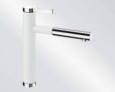 Blanco LINEE S Silgranit-look dvoubarevná bílá/chrom