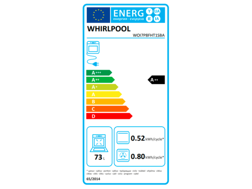 Vestavná trouba Whirlpool WOI7P8FHT1SBA
