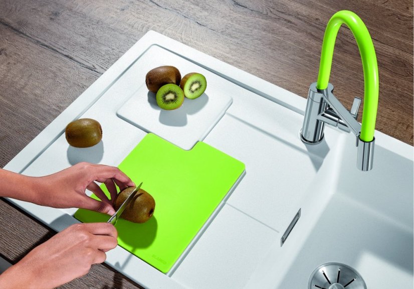 Blanco SITY XL 6 S InFino Silgranit šedá skála dřez vpravo přísl. kiwi