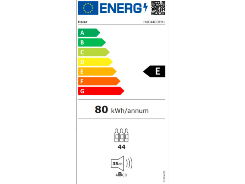 Vinotéka Haier HUC44GDEH1