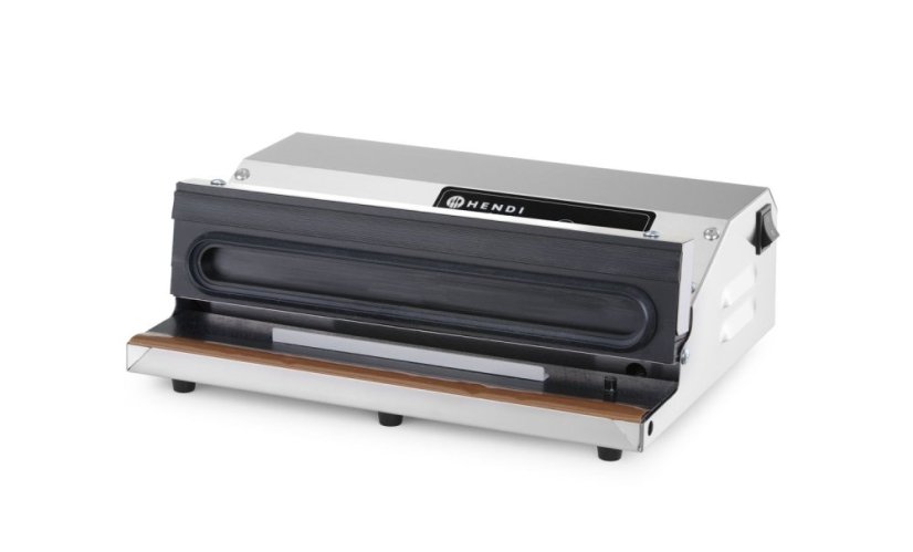 Vakuová balička s lištovým svařováním, HENDI, 230V/380W, 370x260x(H)130mm