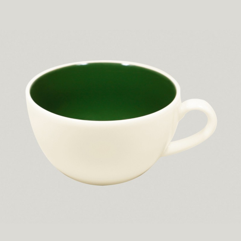 RAK Porcelain RAK Samba šálek 28 cl, lesní zelená | RAK-BANC28PD4