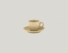 RAK Porcelain RAK Genesis podšálek kulatý 13 cm pro GN116C08AL, mandlová | RAK-GNCLSA13AL