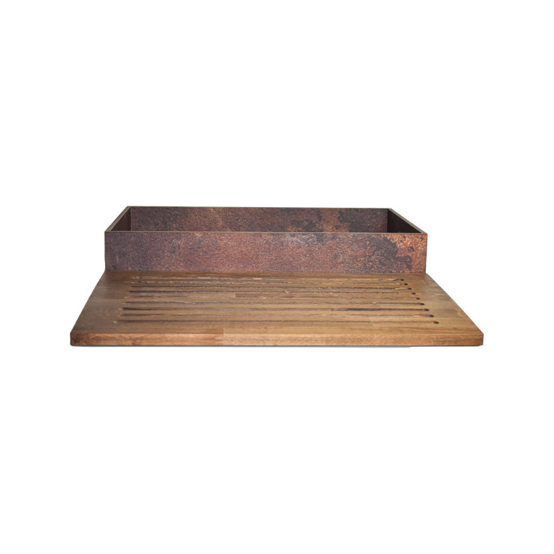 TOMGAST Box na pečivo s deskou na krájení GN 1/1, dekor rez TOMGAST Box na pečivo s deskou na krájení GN 1/1, dekor rez