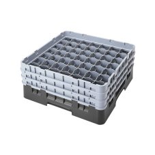 Cambro Koš Camrack 49 pozic, výška sklenice 9 cm - Černá