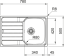 Franke SKN 611-78 Nerez