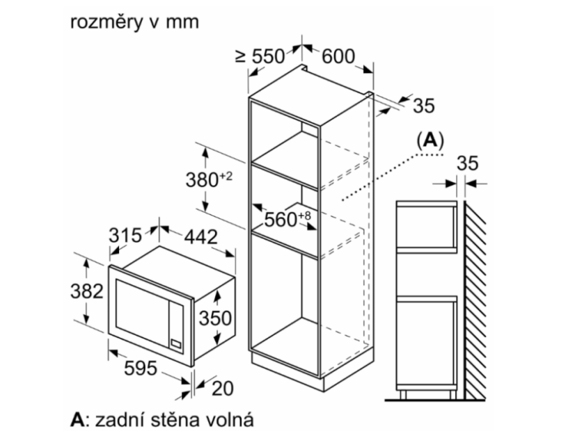 Mikrovlnná trouba Bosch BFL623MB4