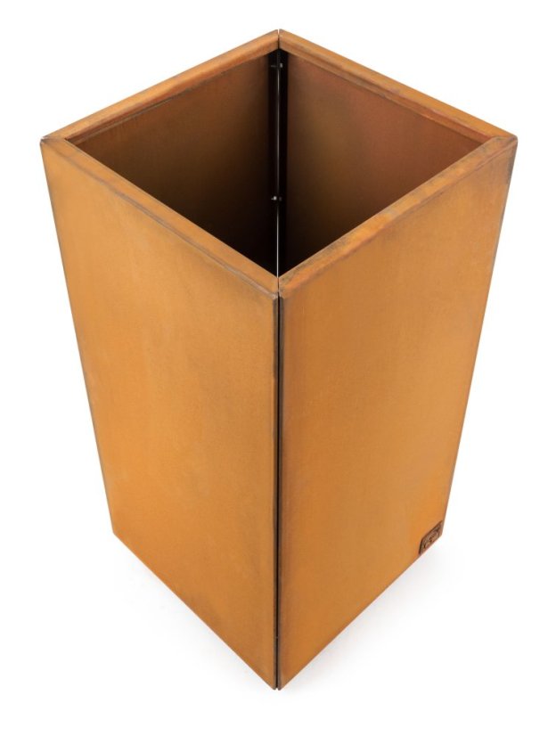 Květináč G21 Corten Square, 40 x 80 x 40 cm