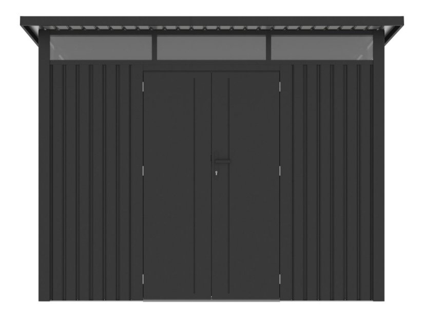 Zahradní domek G21 Madison 731 - 289 x 253 cm, slate grey