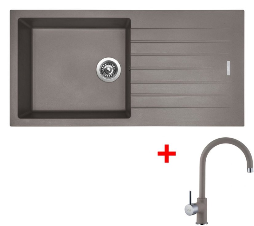 Sinks PERFECTO 1000 Truffle + Vitalia GR