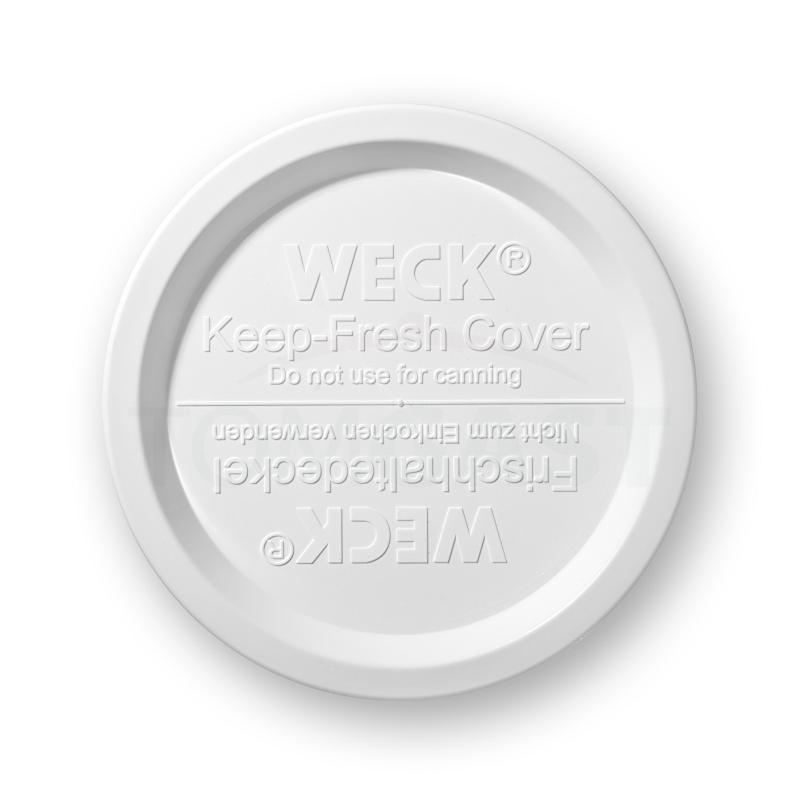 Víčko plastové Keep Fresh ke sklenicím WECK 120 mm, 5 ks Víčko plastové Keep Fresh ke sklenicím WECK 120 mm, 5 ks