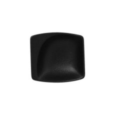 RAK Porcelain RAK Talíř malý čtvercový 8 cm, černá | RAK-NFMZMS08BK
