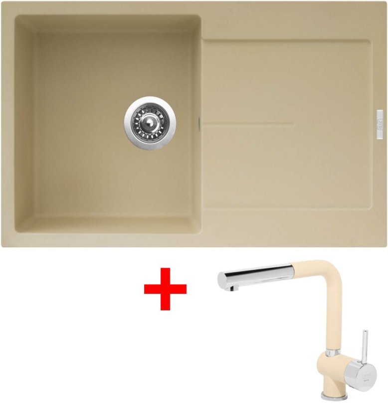 Sinks ULTIMA 790 Sahara + Mix 3 P GR Sinks ULTIMA 790 Sahara + Mix 3 P GR