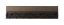 Přechodová lišta G21 Indický teak pro WPC dlaždice, 30 x 7,5 cm rovná